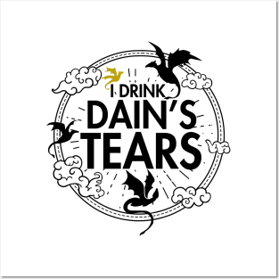 I Drink Dain's Tears ( Fourth Wing ) Posters and Art